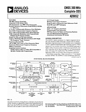 DataSheet AD9852 pdf